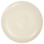 6 Assiettes plates Modulo Nature Kaolin 28 cm Guy Degrenne